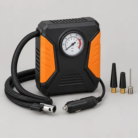 RoadMitra 12V Portable Tyre Inflator, 100 PSI