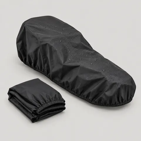 RoadMitra Waterproof Motorbike Seat Cover, Black