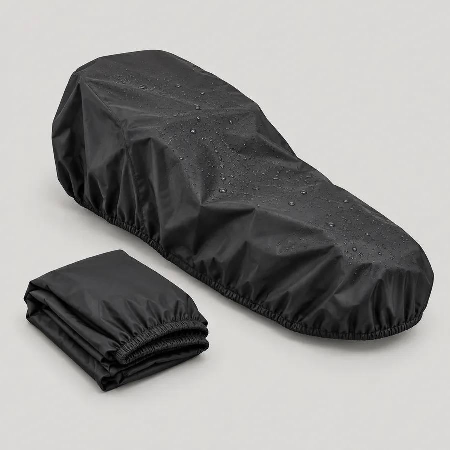 RoadMitra Waterproof Motorbike Seat Cover, Black