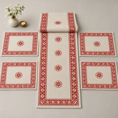 Uphaar Box Pohela Boishakh Alpana Decor Set